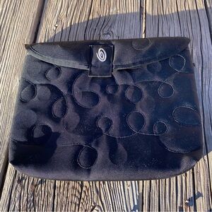 Timbuk2 Laptop Tablet Sleeve Case 15” Black Quilted Medium